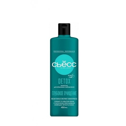 СЬЁСС 450 мл Шампунь DETOX